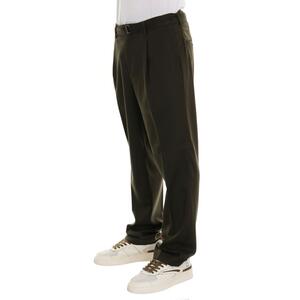 PANTALONE PINCES MARRONE